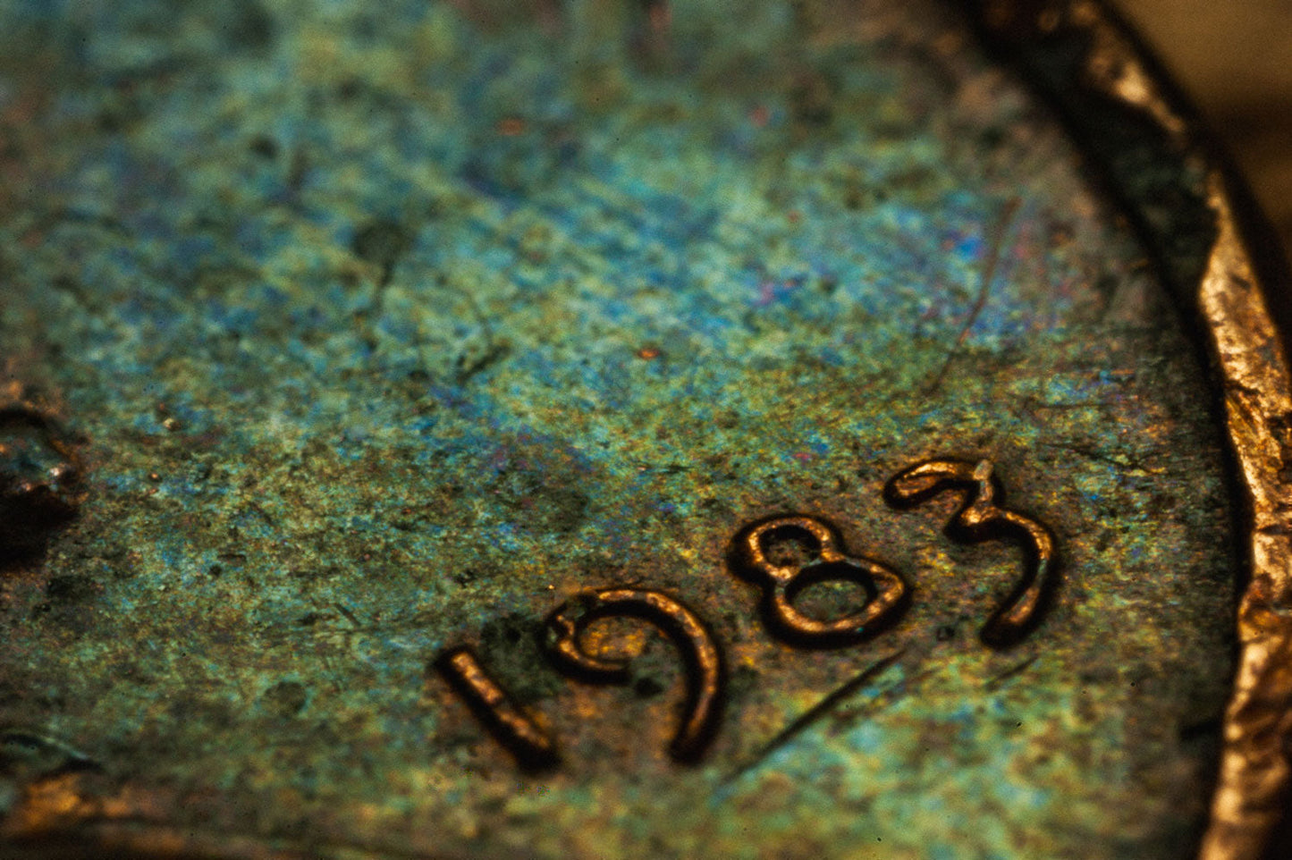 Time's Imprint on a 1983 Penny - Rodrigo Ojeda Photography