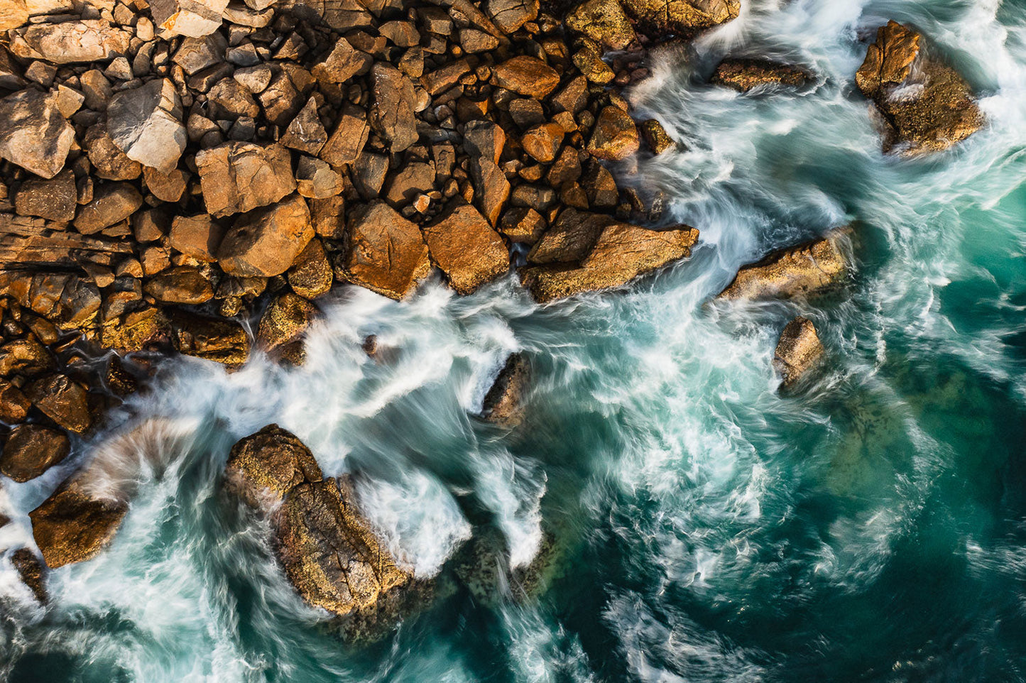 Aerial Winter Afternoon Over Acapulco's Rocky Coast - Rodrigo Ojeda Photography